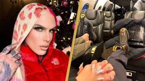 Jeffree Star shares photo of him and NFL boyfriend on private jet